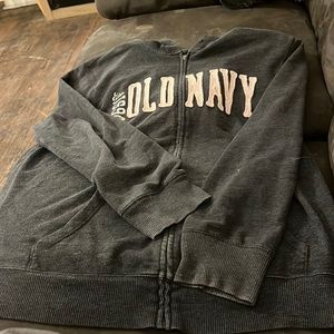 Old navy zip up hoodie